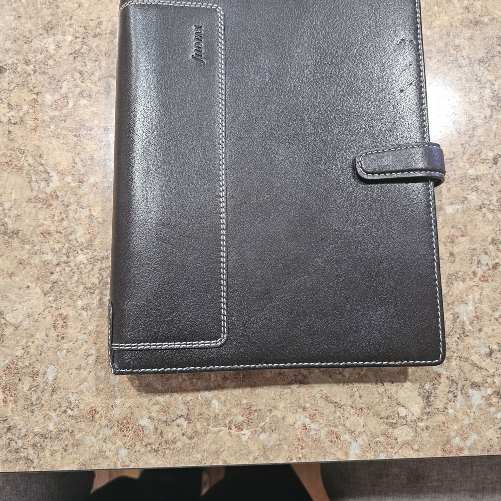 Filofax A5 Holborn Brown Leather Planner